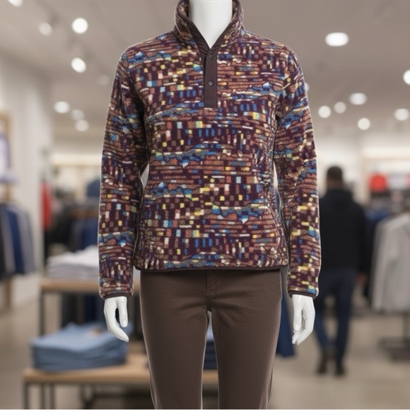 Patagonia Sweaters - NWT Patagonia Synchilla Women Long Sleeve 1/4 Button Pullover Sweater Sz Various